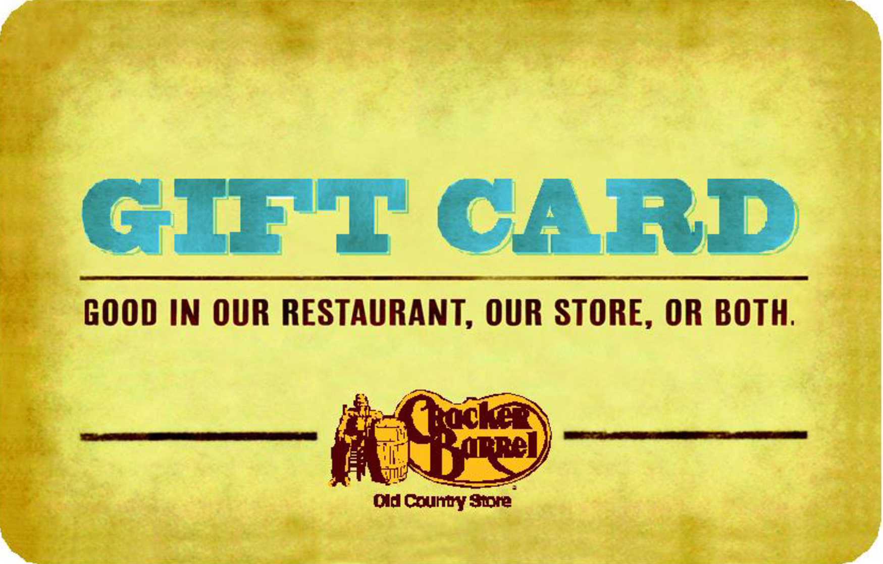 Cracker Barrel Gift Card