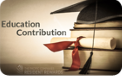 Education Contribution Gift Cards