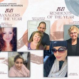2021 Managers & Residents of the Year