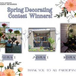 spring contest winners 2023